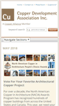 Mobile Screenshot of copper.org