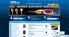 Desktop Screenshot of copper.sk